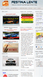 Mobile Screenshot of festina-lente.ro
